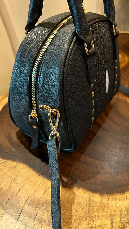 TESTALEONE Luxury Shoulder Bag. Stingray