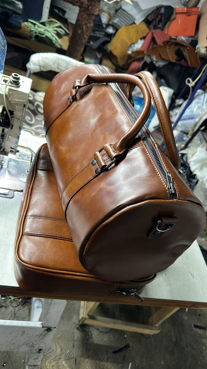 TESTALEONE Barrel Travel Bag