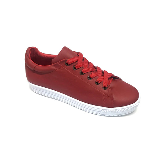 Sale. Woman CLASSIC red sneakers