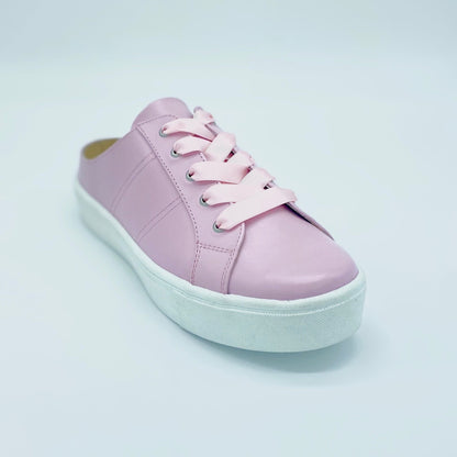 TESTALEONE MULE sneakers. Pink Marshmallow